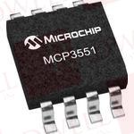 MICROCHIP TECHNOLOGY INC MCP3551-E/SN