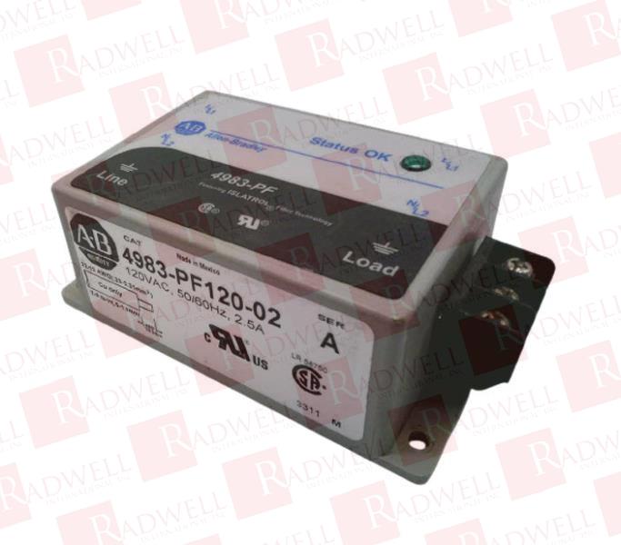 ALLEN BRADLEY 4983-PF120-02