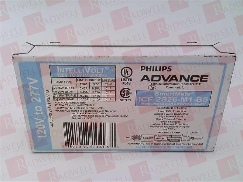 PHILIPS ICF-2S26-M1-BS