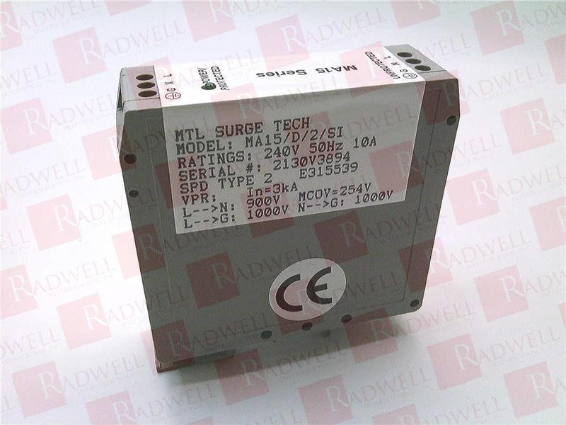 EATON CORPORATION MA15/D/2/SI