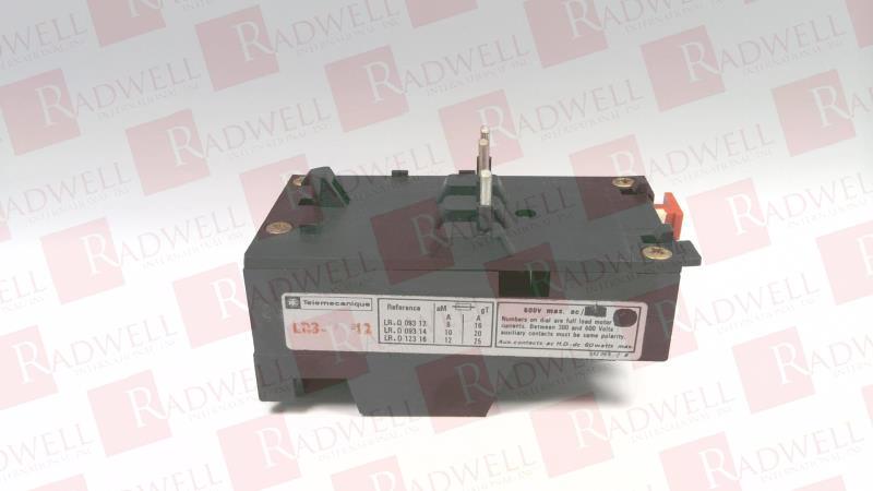 SCHNEIDER ELECTRIC LR3-D09312