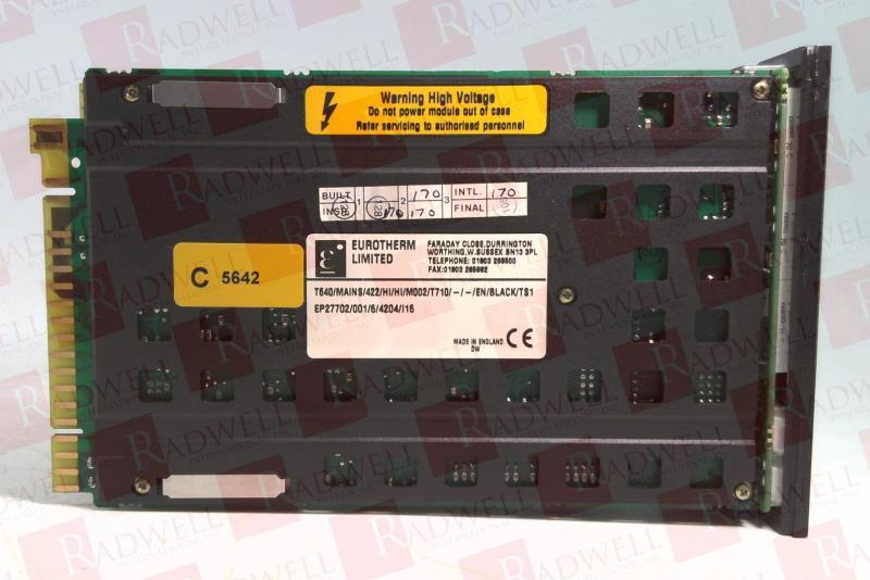 INVENSYS T640/MAINS/422/HI/HI/M002/T710/-/-/EN/BLACK/TS1