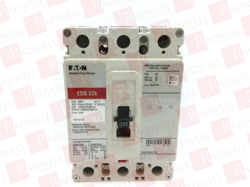 EATON CORPORATION EDB3225BP10