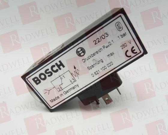 BOSCH 0-821-100-020