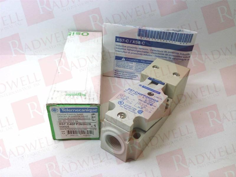 SCHNEIDER ELECTRIC XS7C40FP260H29