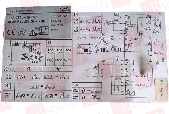 HONEYWELL PFS 778L-5/1T/N