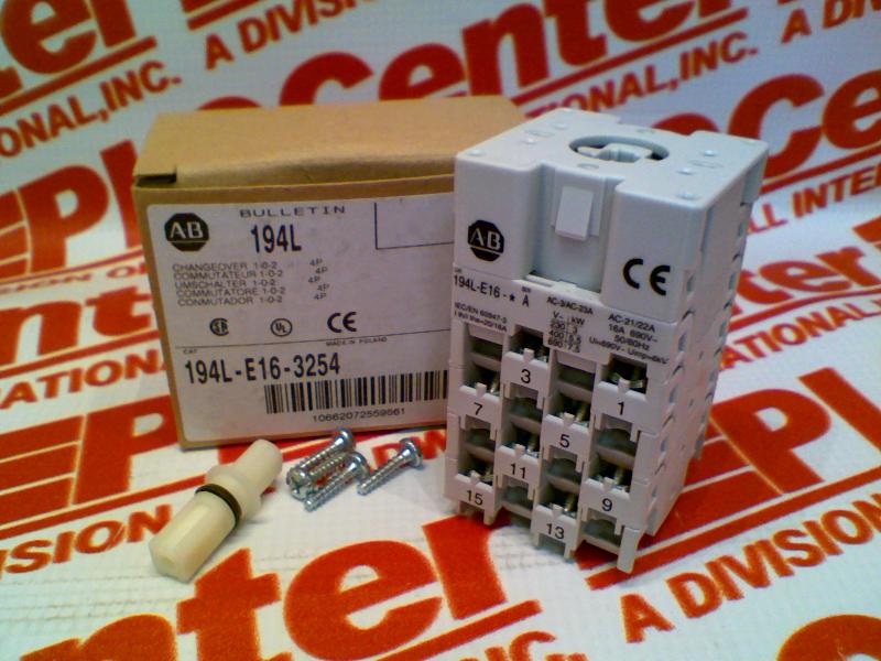 ALLEN BRADLEY 194L-E16-3254