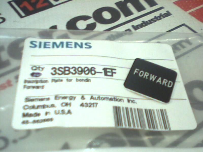 SIEMENS 3SB3906-1EF