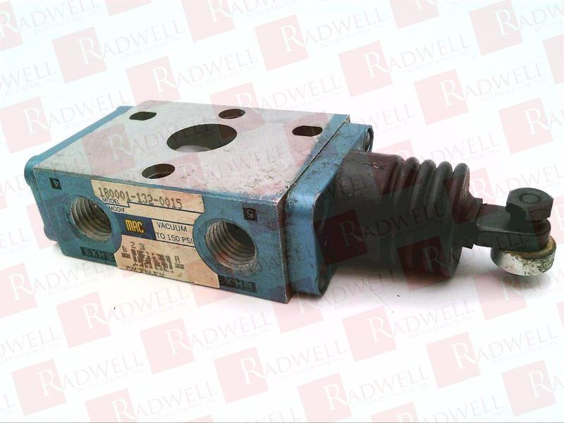 MAC VALVES INC 180001-132-0015