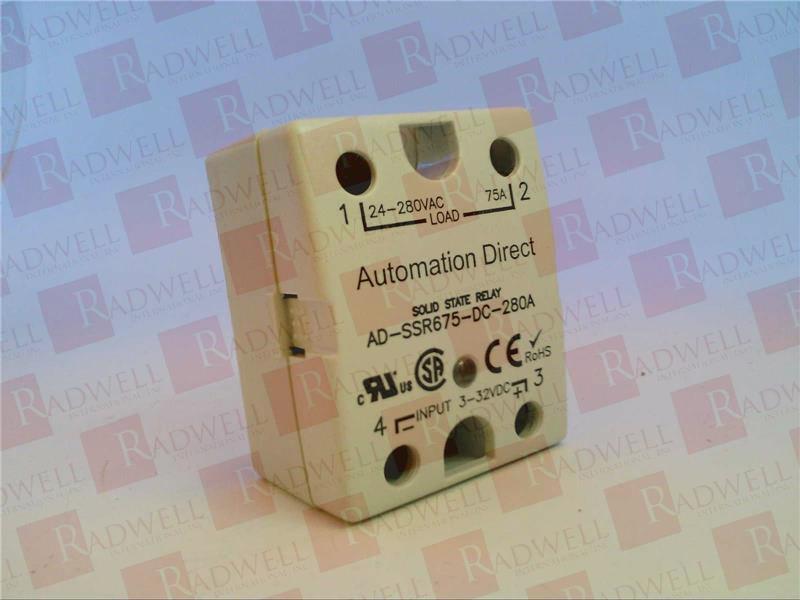 AUTOMATION DIRECT AD-SSR675-DC-280A