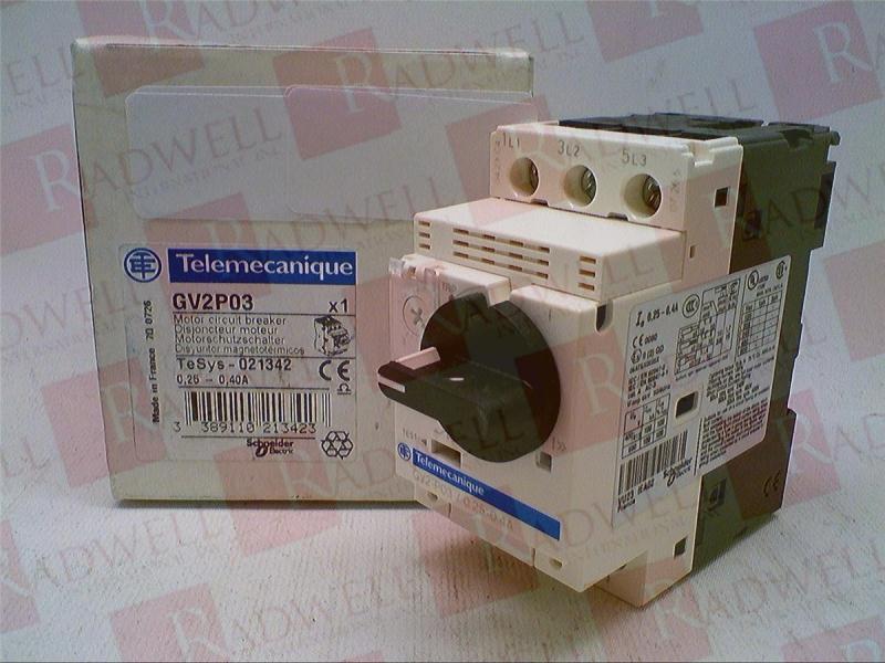 SCHNEIDER ELECTRIC GV2P03