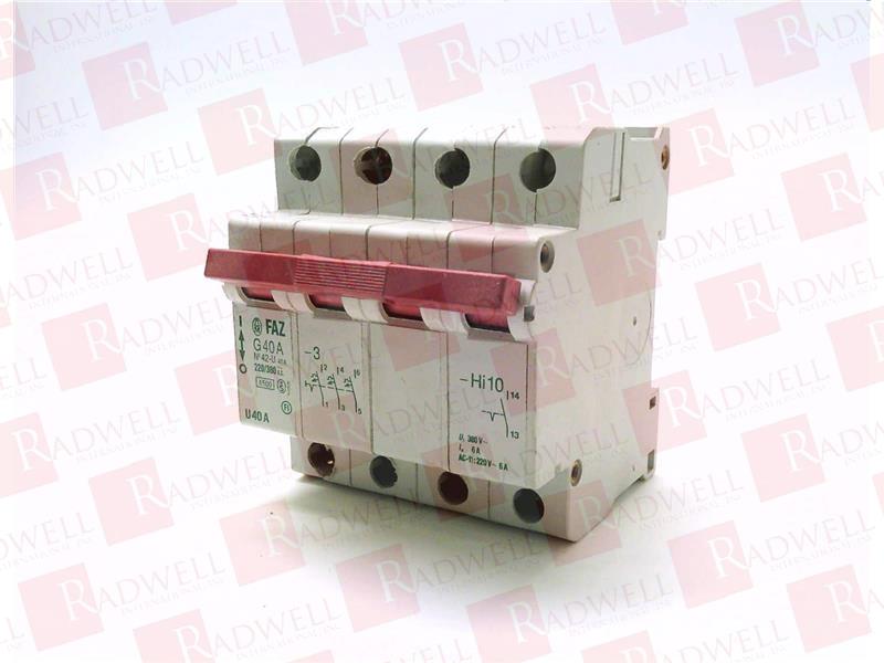 EATON CORPORATION FAZG40-3-HI10