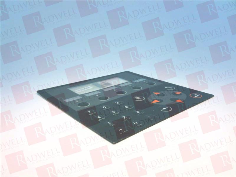 RADWELL VERIFIED SUBSTITUTE E200-02800F-SUB-KEYPAD