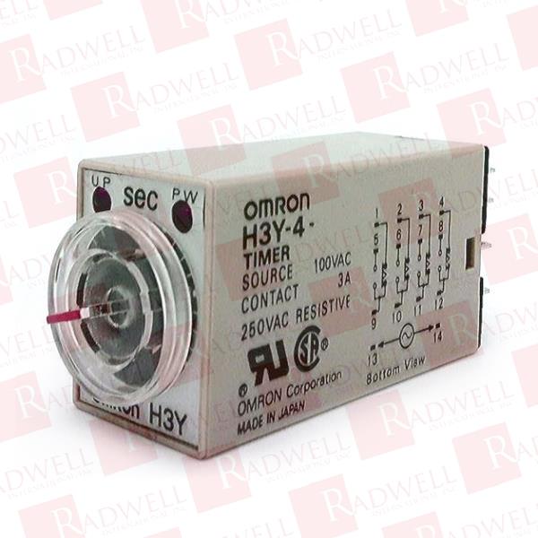 OMRON H3Y-4 AC100 60S