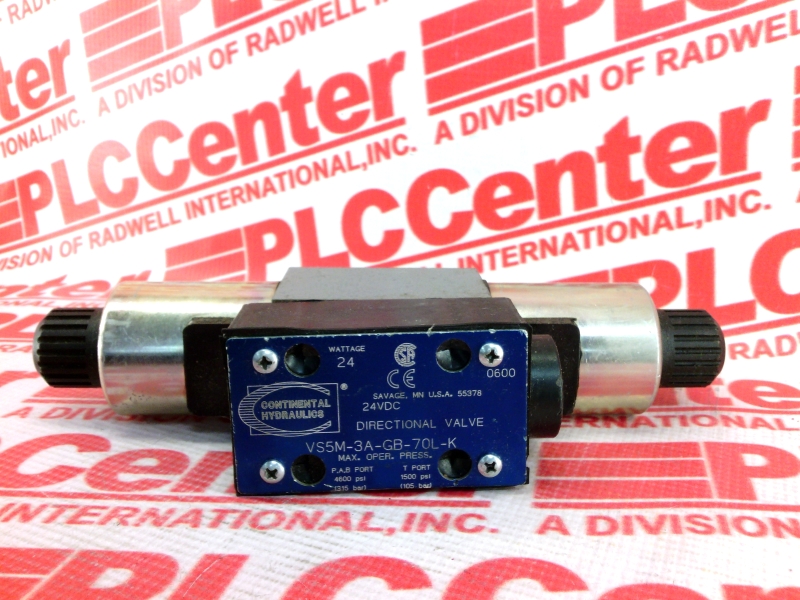 CONTINENTAL HYDRAULICS VS5M-3A-GB-70L-K