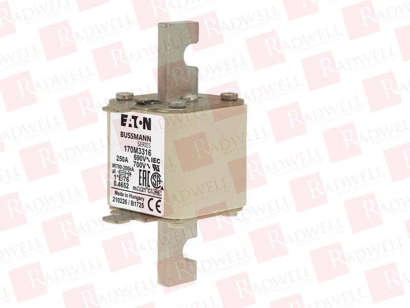 EATON CORPORATION 170M3316