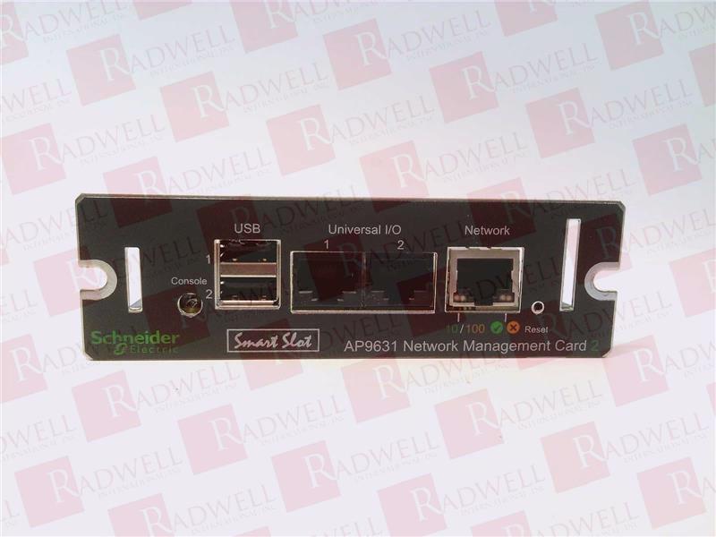 SCHNEIDER ELECTRIC AP9631