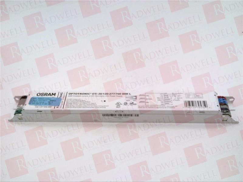 OSRAM OTI-20/120-277/700-DIM-L