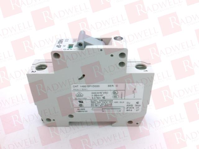 ALLEN BRADLEY 1492-SP1D020