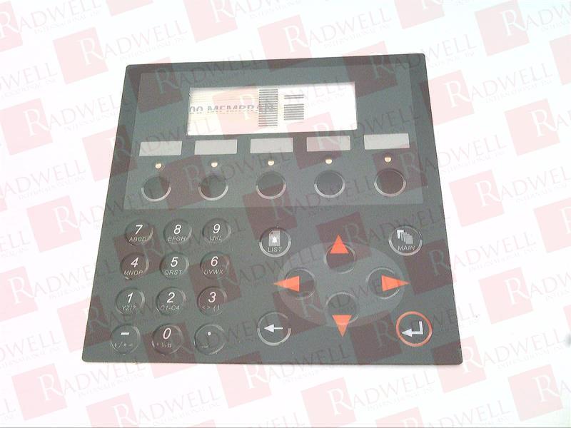 RADWELL VERIFIED SUBSTITUTE E200-02800F-SUB-KEYPAD