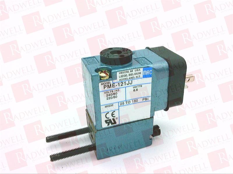 MAC VALVES INC PME-121JJ