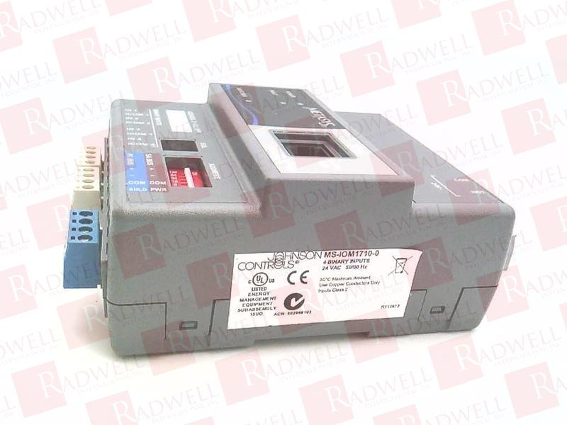 JOHNSON CONTROLS MS-IOM1710-0