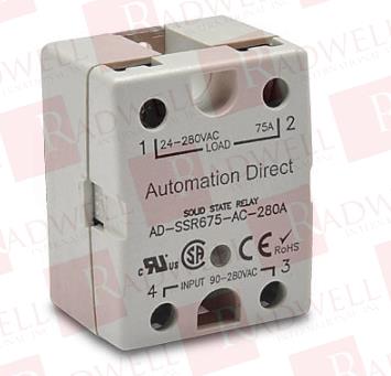 AUTOMATION DIRECT AD-SSR675-AC-280A