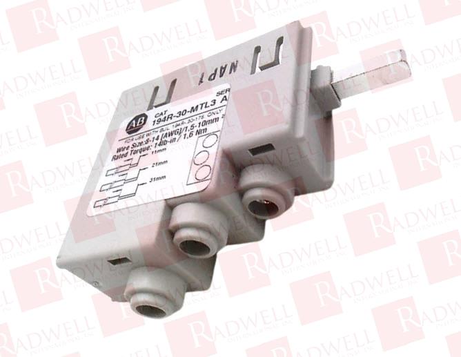 194R-30-MTL3 Lug/Connector by ALLEN BRADLEY