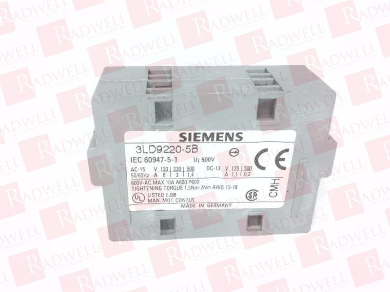 SIEMENS 3LD9220-5B