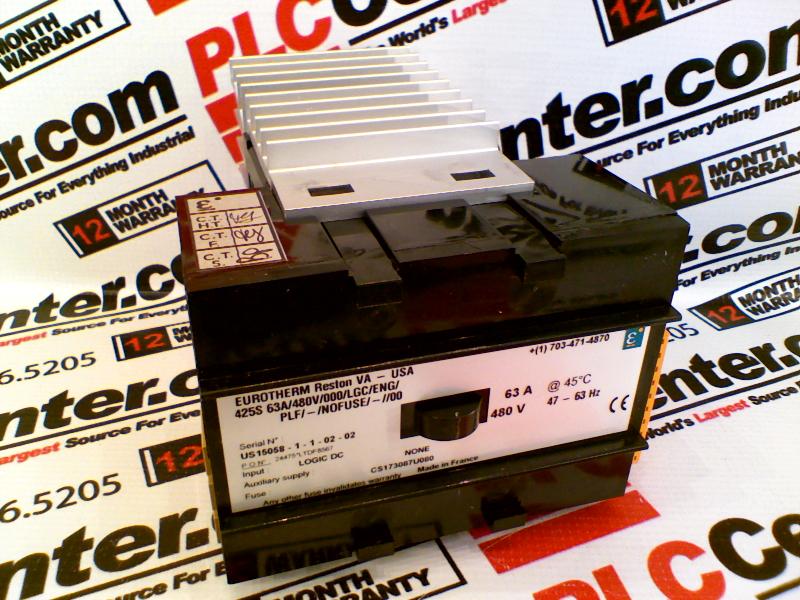 INVENSYS 425S/63A/480V/000/LGC/ENG/PLF/-/NO FUSE/-//00