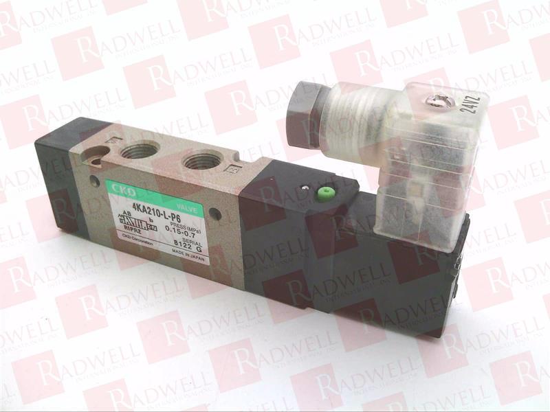 CKD CORP 4KA210-06-L-DC24V-P6