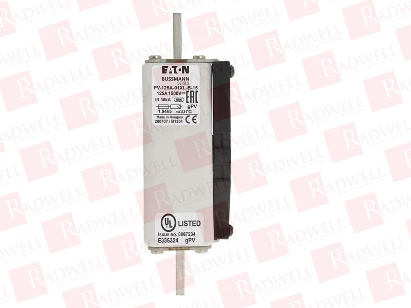 EATON CORPORATION PV-125A-01XL-B-15