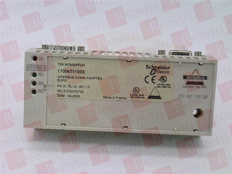 SCHNEIDER ELECTRIC 170INT11003