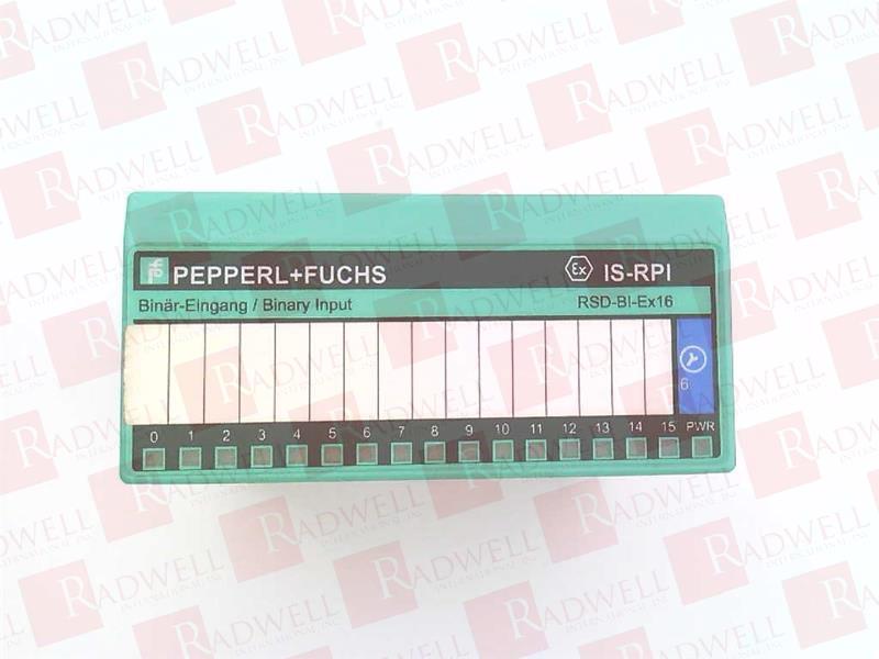 PEPPERL & FUCHS RSD-BI-EX16