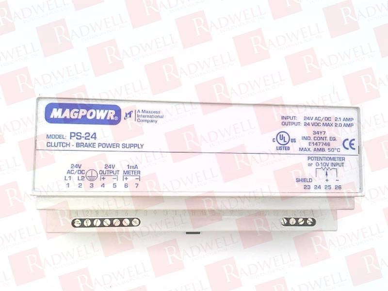 MAXCESS INTERNATIONAL PS-24