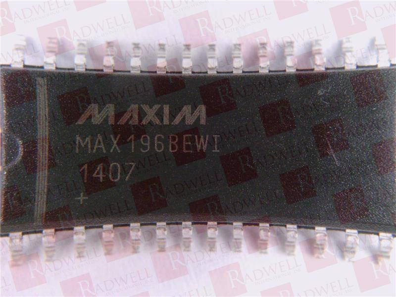 MAXIM INTEGRATED PRODUCTS MAX196BEWI+