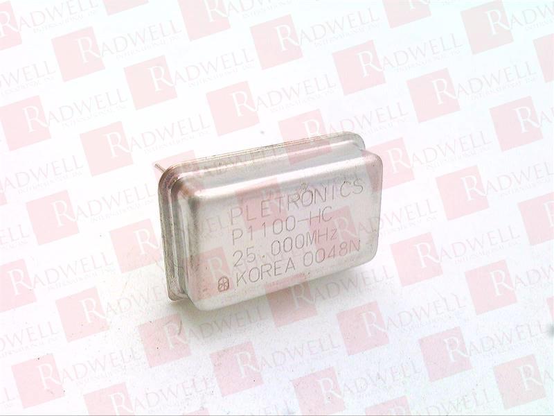 PLETRONICS P1100-HC-25.000MHZ