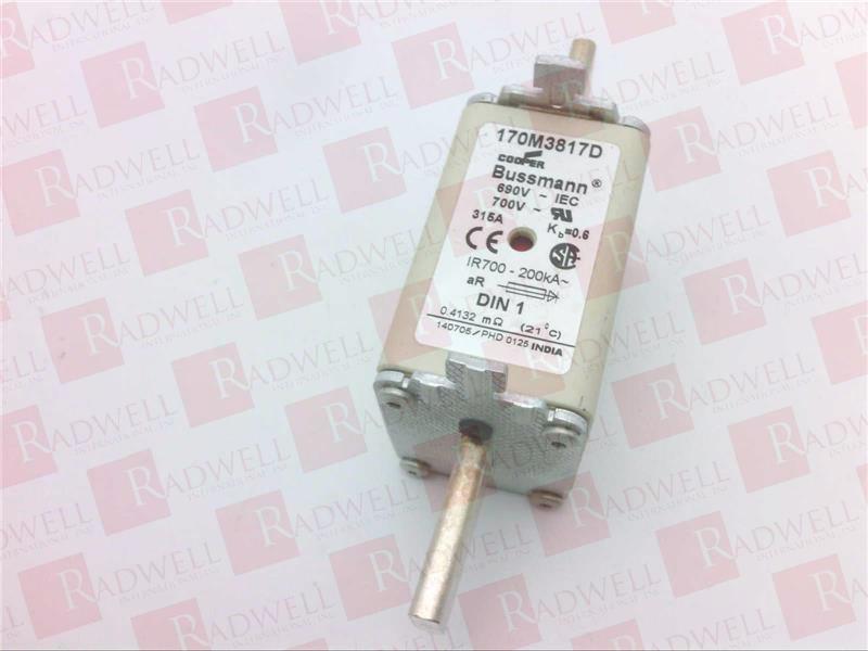 EATON CORPORATION 170M3817D