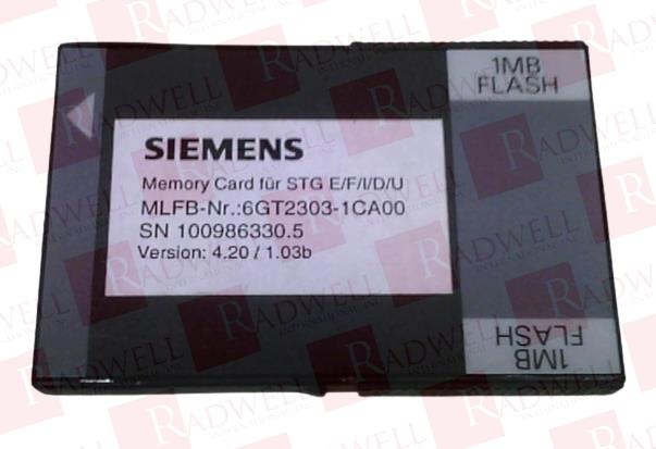 SIEMENS 6GT2303-1CA00